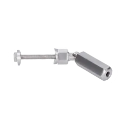 Úchyt pre lanko ø 4 mm na trubku ø 42,4 mm, brúsená AISI 304 Úchyt pre lanko ø 4 mm na trubku ø 42,4 mm, brúsená AISI 304